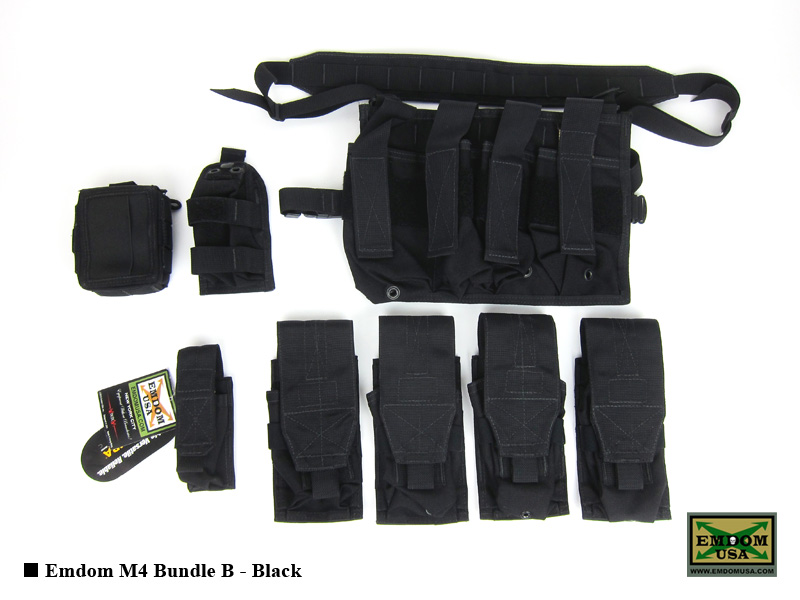 Emdom M4 Bundle B - Black